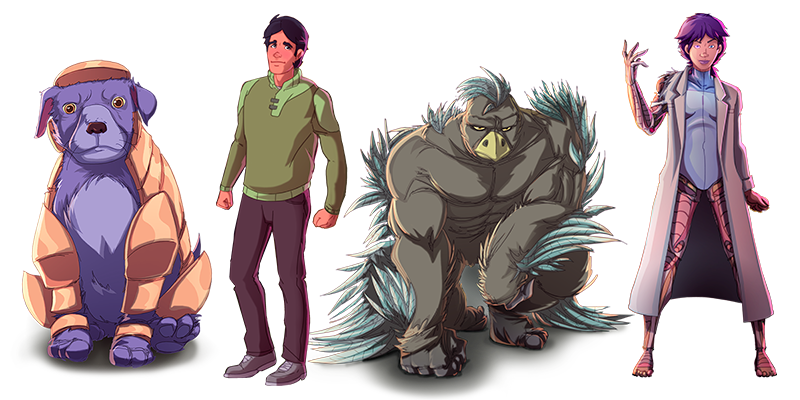 Left Characters